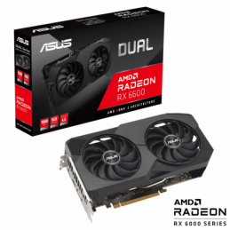 VGA ASUS DUAL RADEON RX6600...